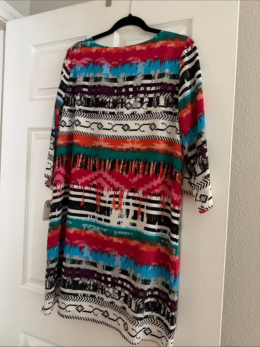 Rabbit Rabbit Rabbit Multicolor Striped Shift Dress - Picture 2 of 4